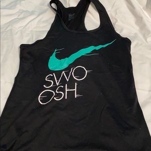Black nike tank top